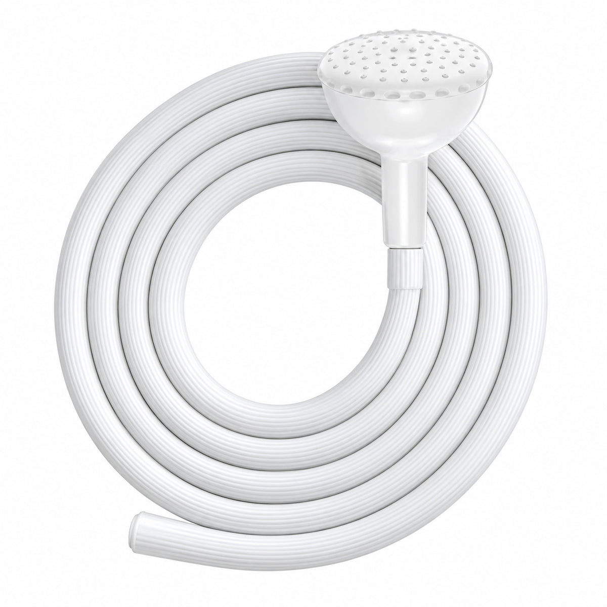 Miniducha Blanca Con Manguera En ABS — producto