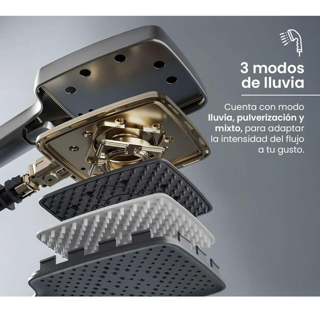 Ducha Inteligente Digital Pantalla Temperatura Ajuste Modos