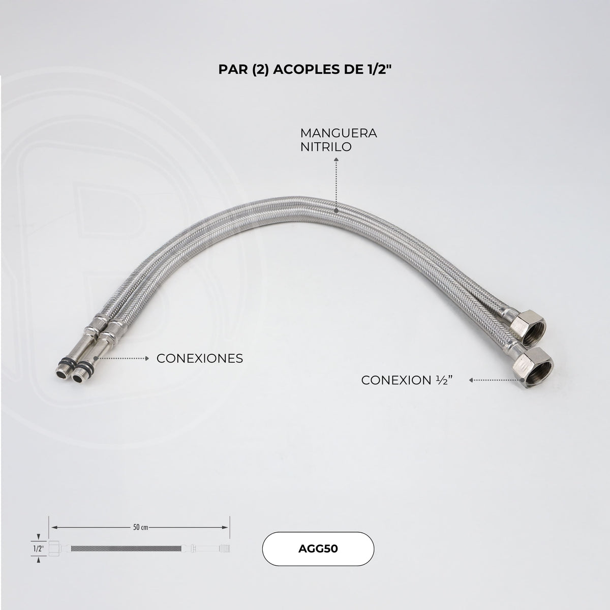 Ficha oficial Boccherini del producto AGG50