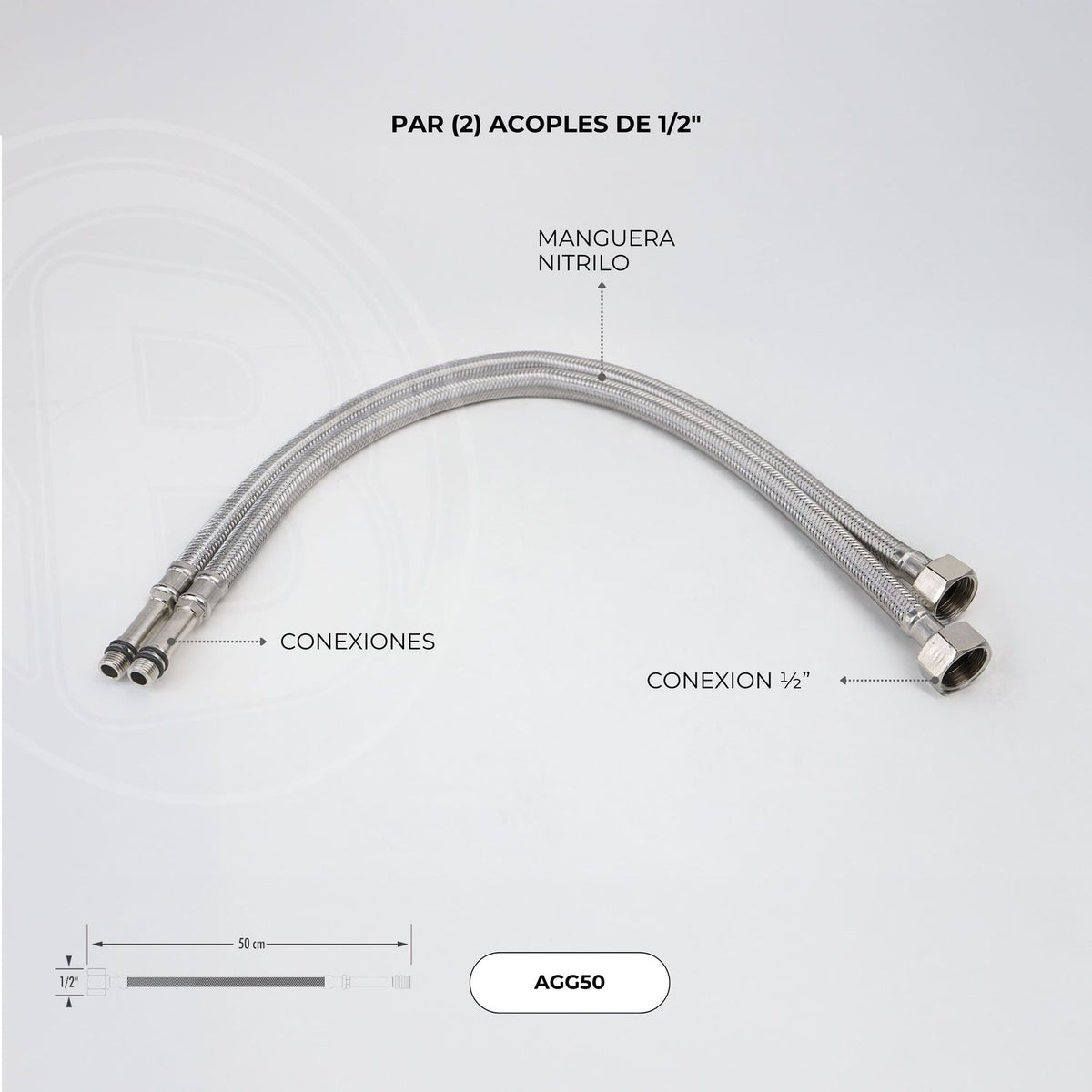 Ficha oficial Boccherini del producto AGG50
