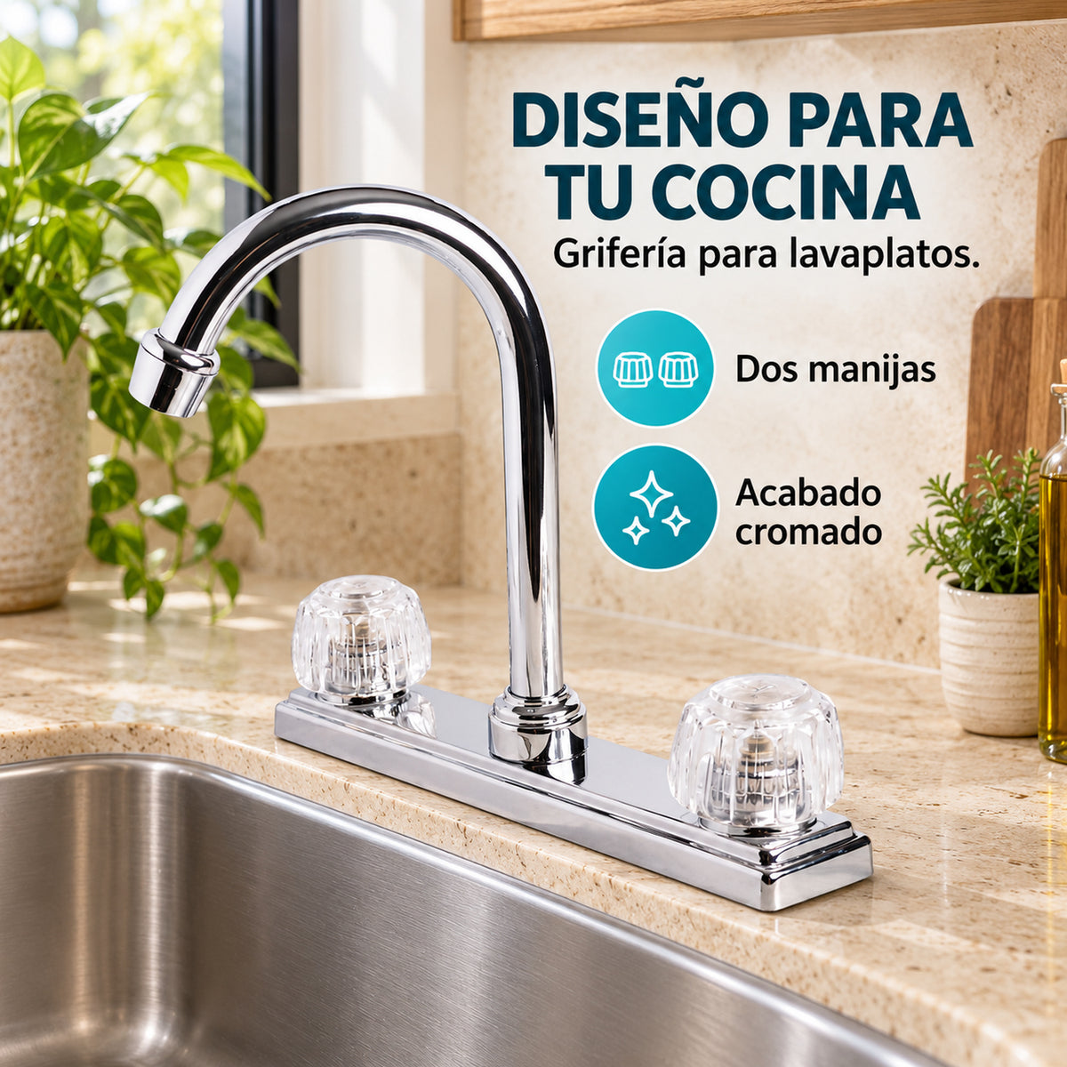Diseño y características de la grifería