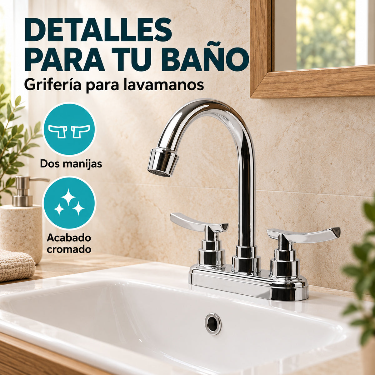 Diseño y características de la grifería