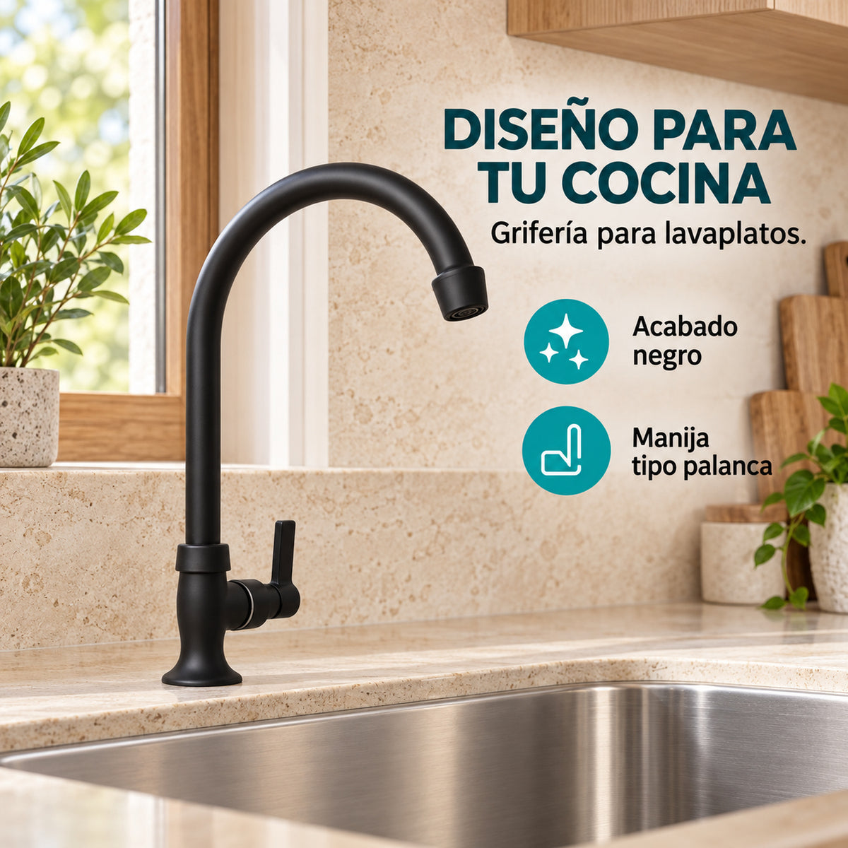 Diseño y características de la grifería