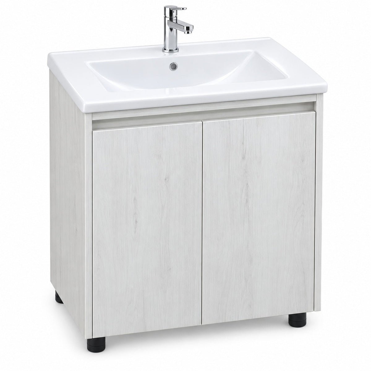 Combo Mueble De Baño RH Con Lavamanos Cerámico 60 X 40 Cm - producto sobre fondo blanco