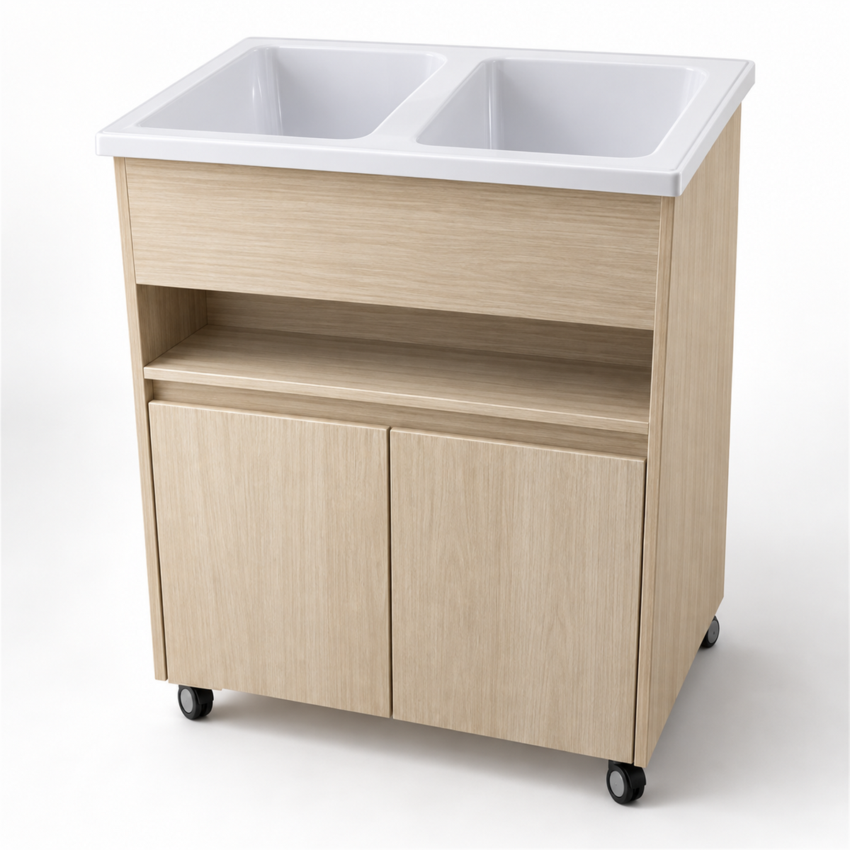 Mueble Con Lavadero Doble 60 X 60 Cm: imagen del producto