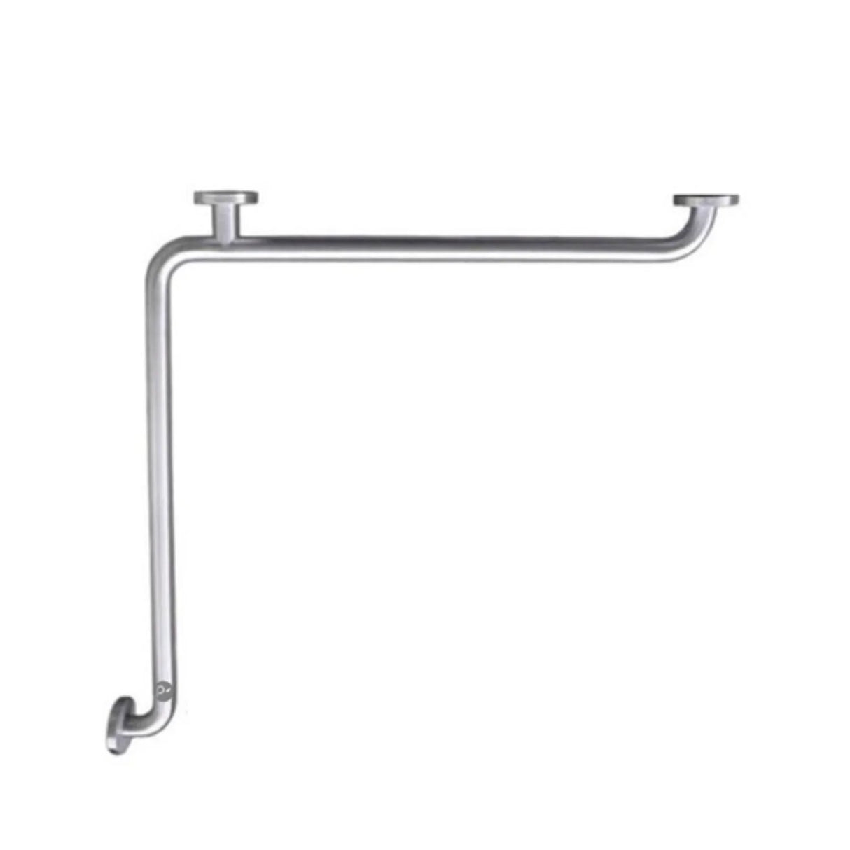 Barra de Seguridad Fija en L 60x60cm en Acero inoxidable.