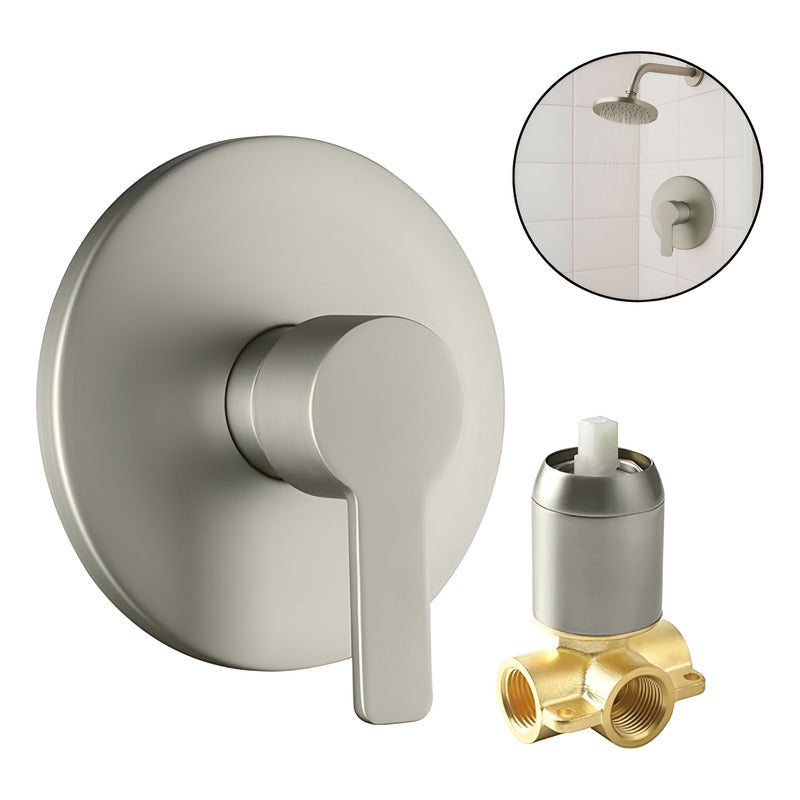 Griferia Ducha Monocontrol Inoxidable Satin Alta Calidad