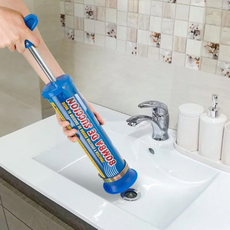 Bomba Destapa Cañerías, 50 Libras De Presión Al Vació.