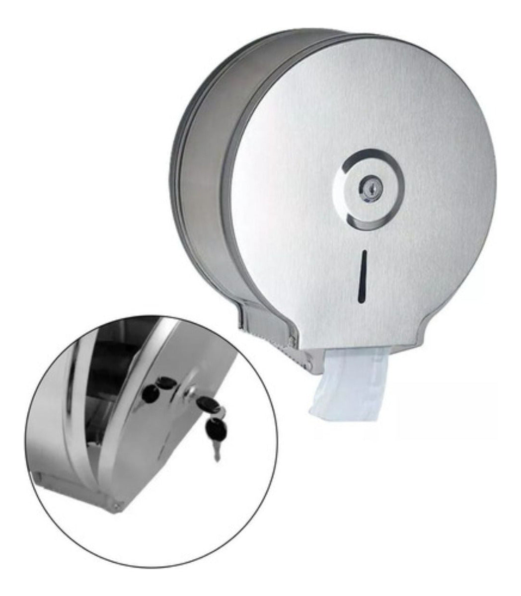 Kit Dispensador Papel Higiénico y Jabón liquido