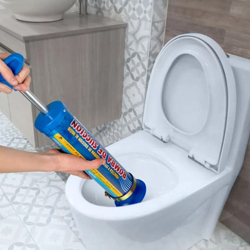 Bomba Destapa Cañerías, 50 Libras De Presión Al Vació.