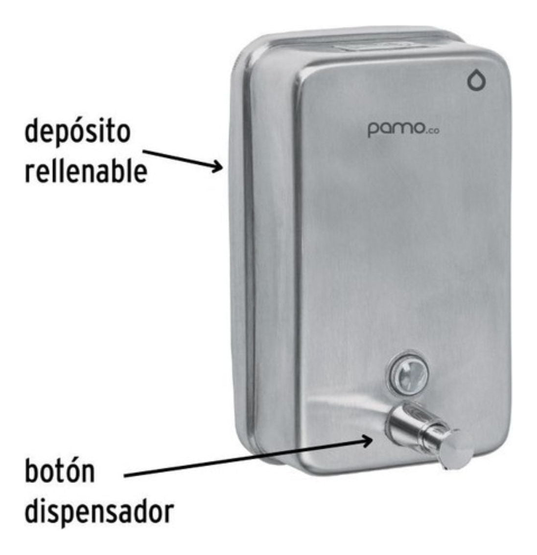 Kit Dispensador Papel Higiénico y Jabón liquido