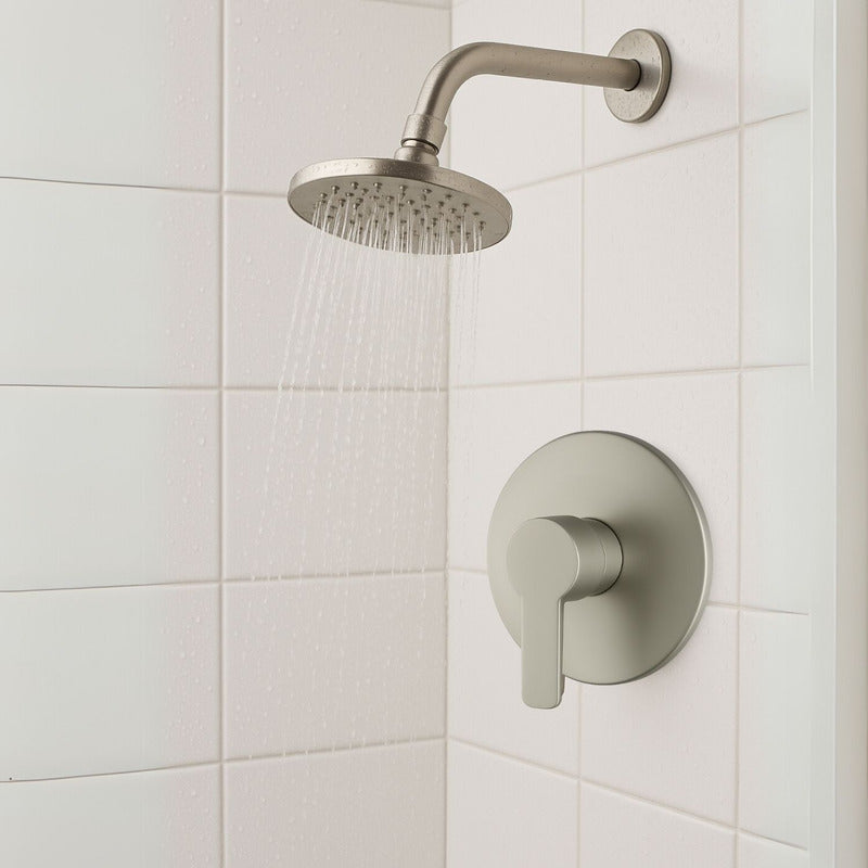 Griferia Ducha Monocontrol Inoxidable Satin Alta Calidad