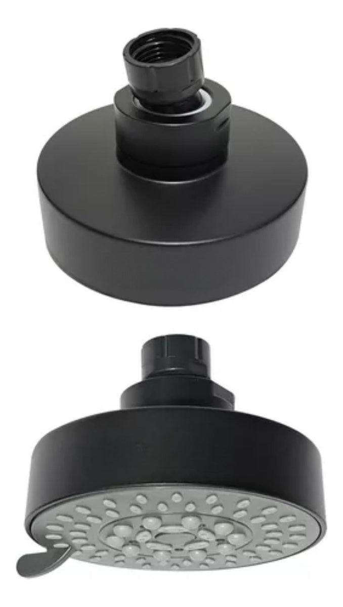 Regadera Ducha Negra