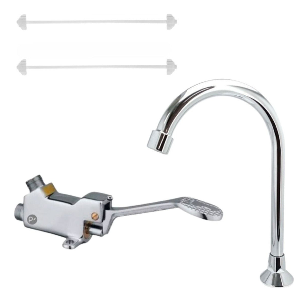 Kit Valvula Pedal: Con Cuello y Mangueras