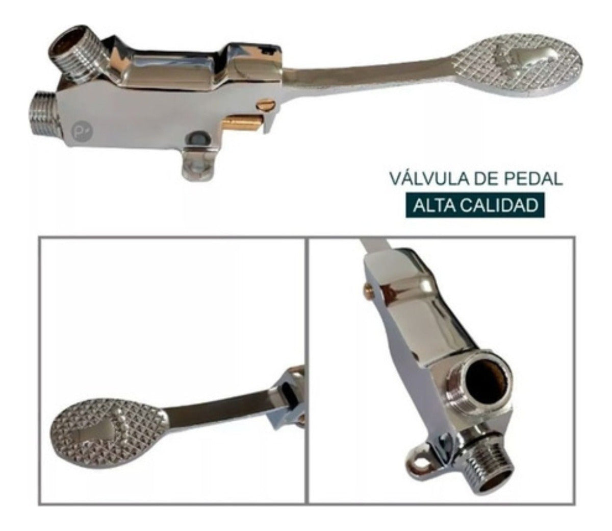 Kit Valvula Pedal: Con Cuello y Mangueras