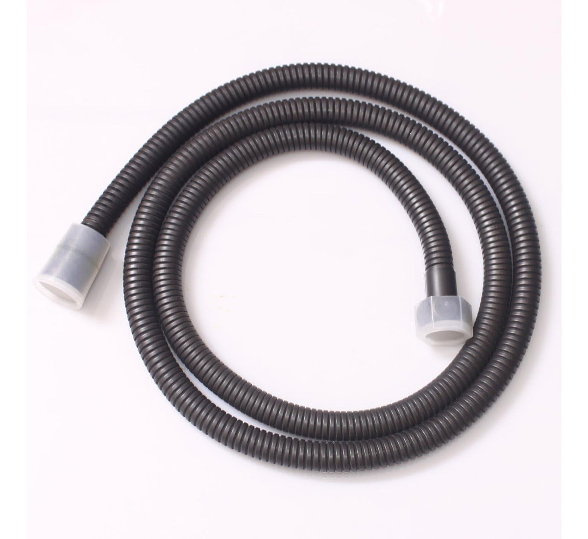 Teleducha Negra Con Soporte Pared Registro Agua Fria