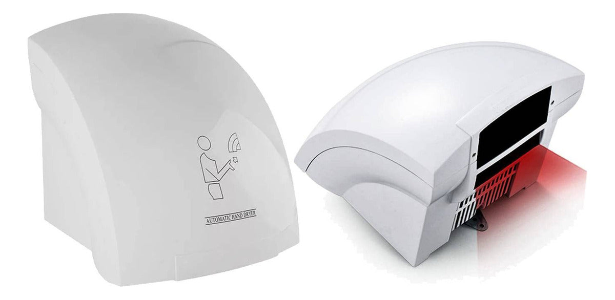 Secador De Manos Sensor Automático Blanco 110v Alto Trafico