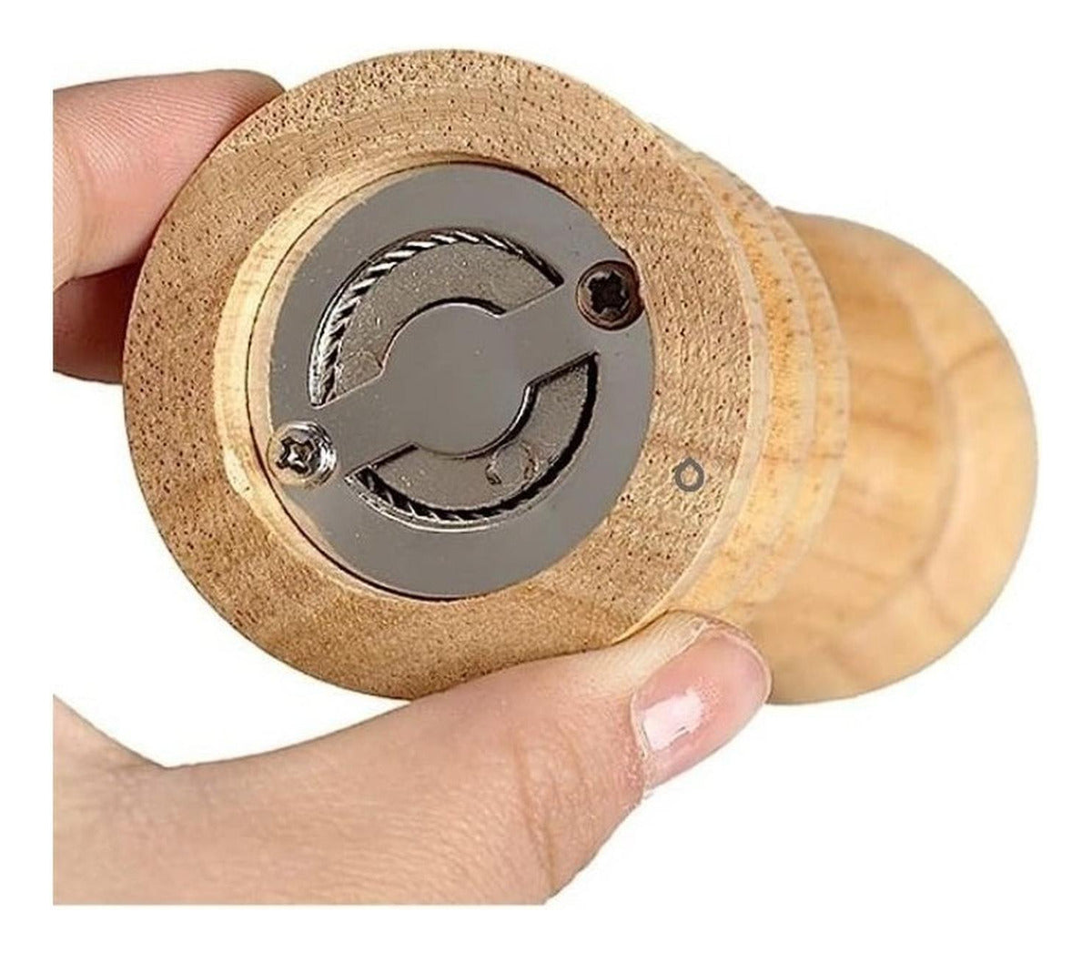 Pimientero Triturador En Madera 13 Cm De Lujo Y Alta Calidad