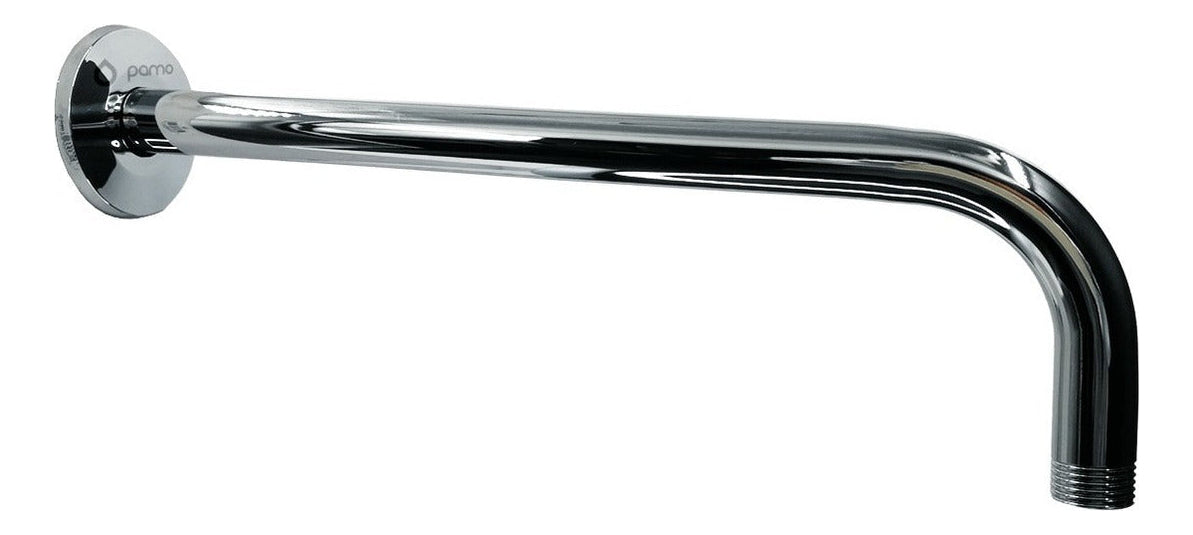 Regadera Ducha Metalica Cuadrada 25 Cms-cromo Incluye Tubo