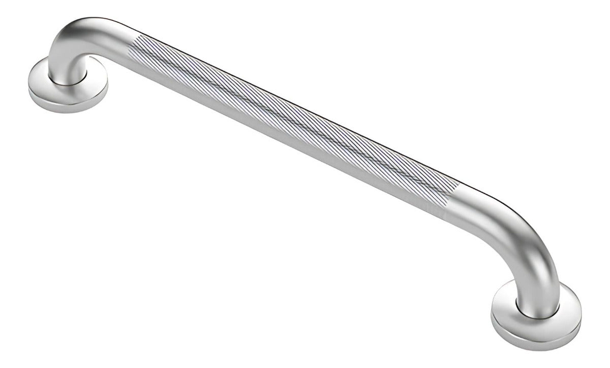 Barra De Seguridad Sus304 Grafilada - 30cm | Seguridad En Acero Inoxidable Satinada