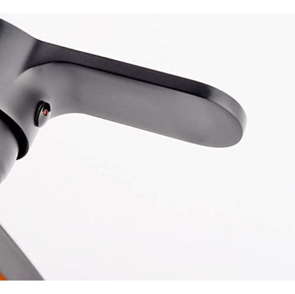 Set Conjunto Ducha Monocontrol Negro Metálico Redonda con Regadera 20 cm y Tubo