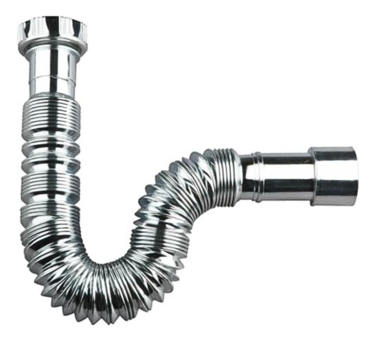 Sifón Flexible Para Lavaplatos/Lavamanos Corrugado