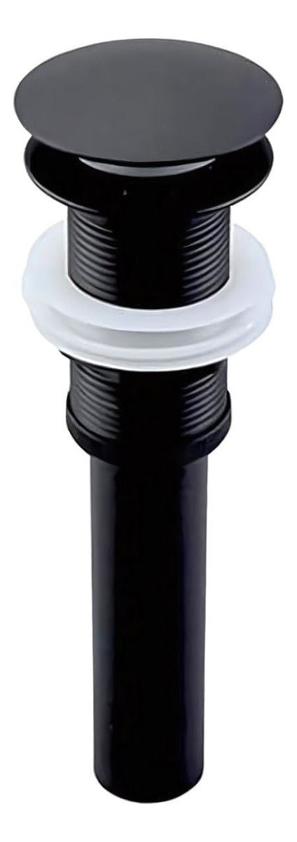 Kit Lavamanos Sobreponer Con Grifería Y Desagües Negros.