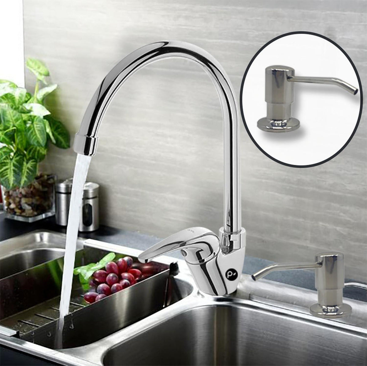 Dispensador De Jab¢n Para Cocina