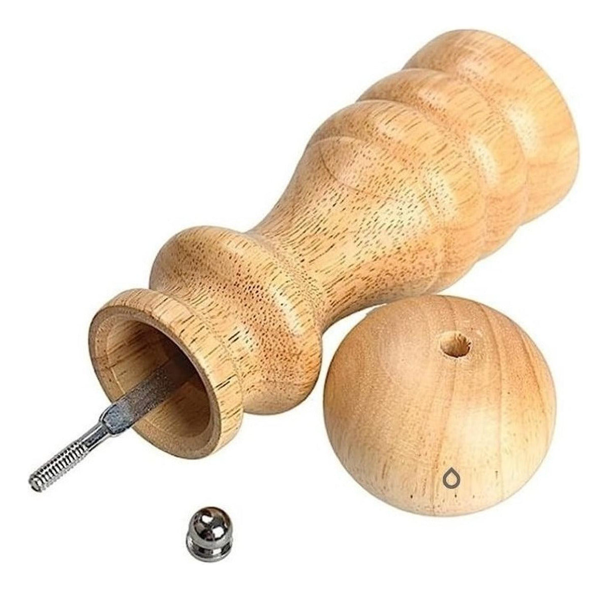 Pimientero Triturador En Madera 13 Cm De Lujo Y Alta Calidad