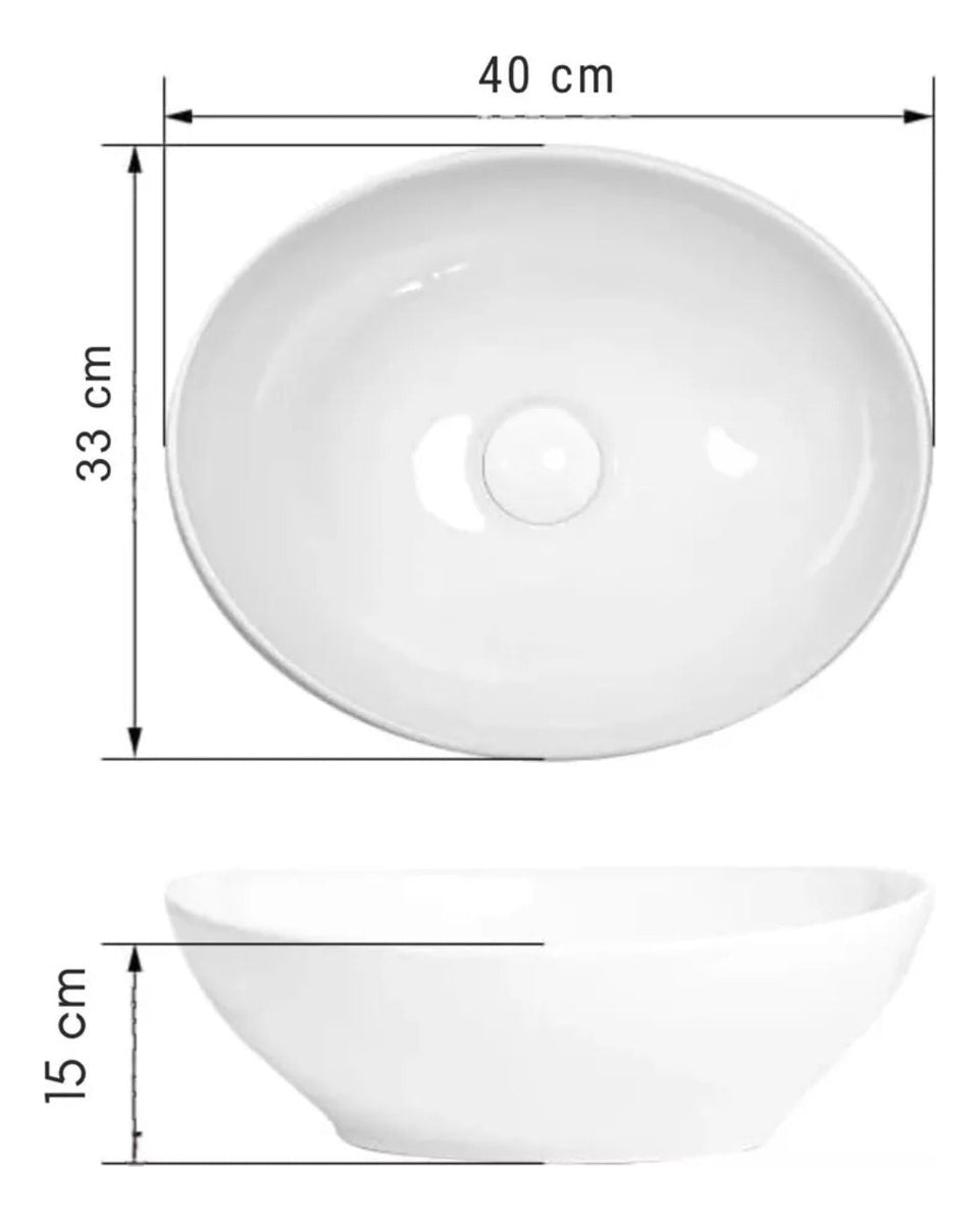 Kit Lavamanos Sobreponer Con Grifería Y Desagües Negros.