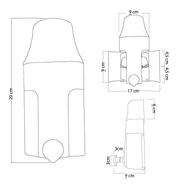 Dispensador Crema Dental Y 2 Cepillos V lvula Antigoteo