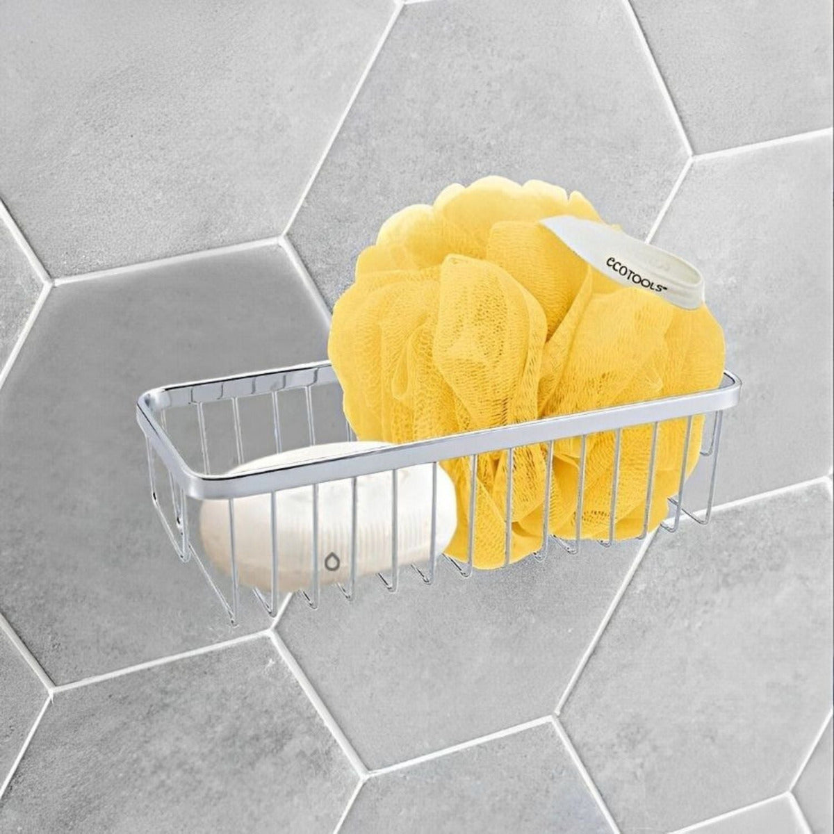 Jabonera Metálica Rectangular