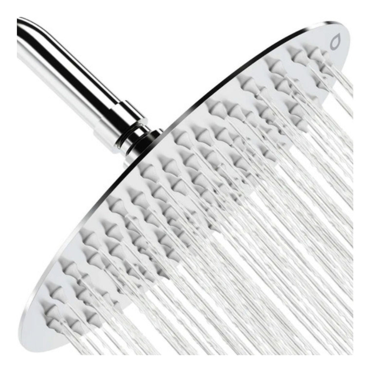 Regadera Acero Ultraplana 25 cms Redonda Alta Calidad Sin Tubo