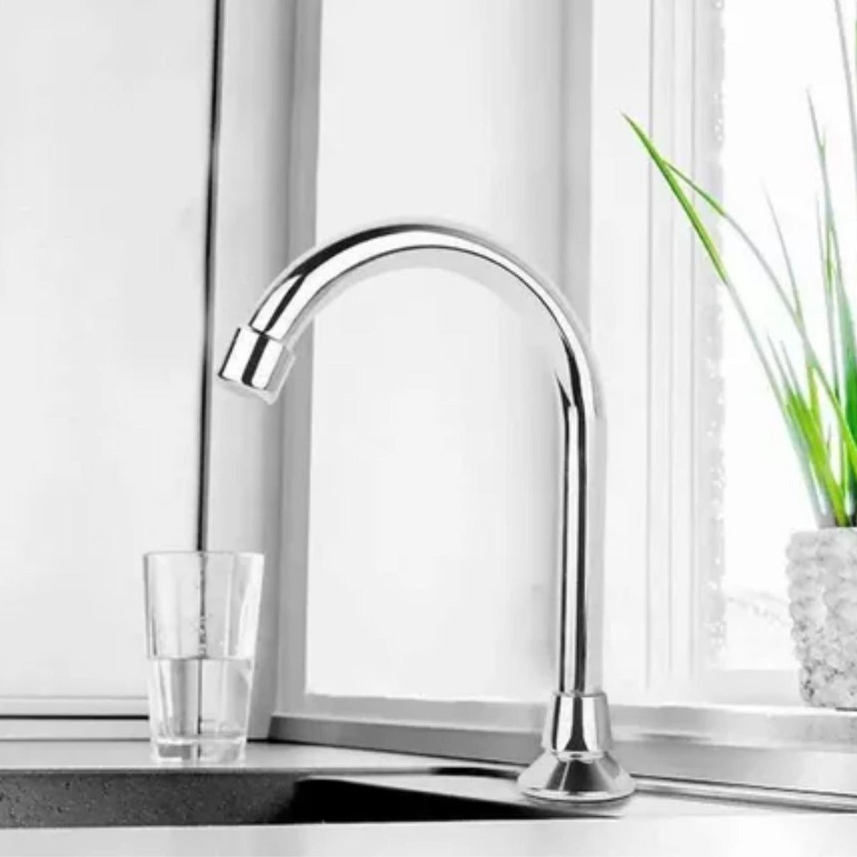 Cuello Griferia Para Valvula De Pedal Giratorio