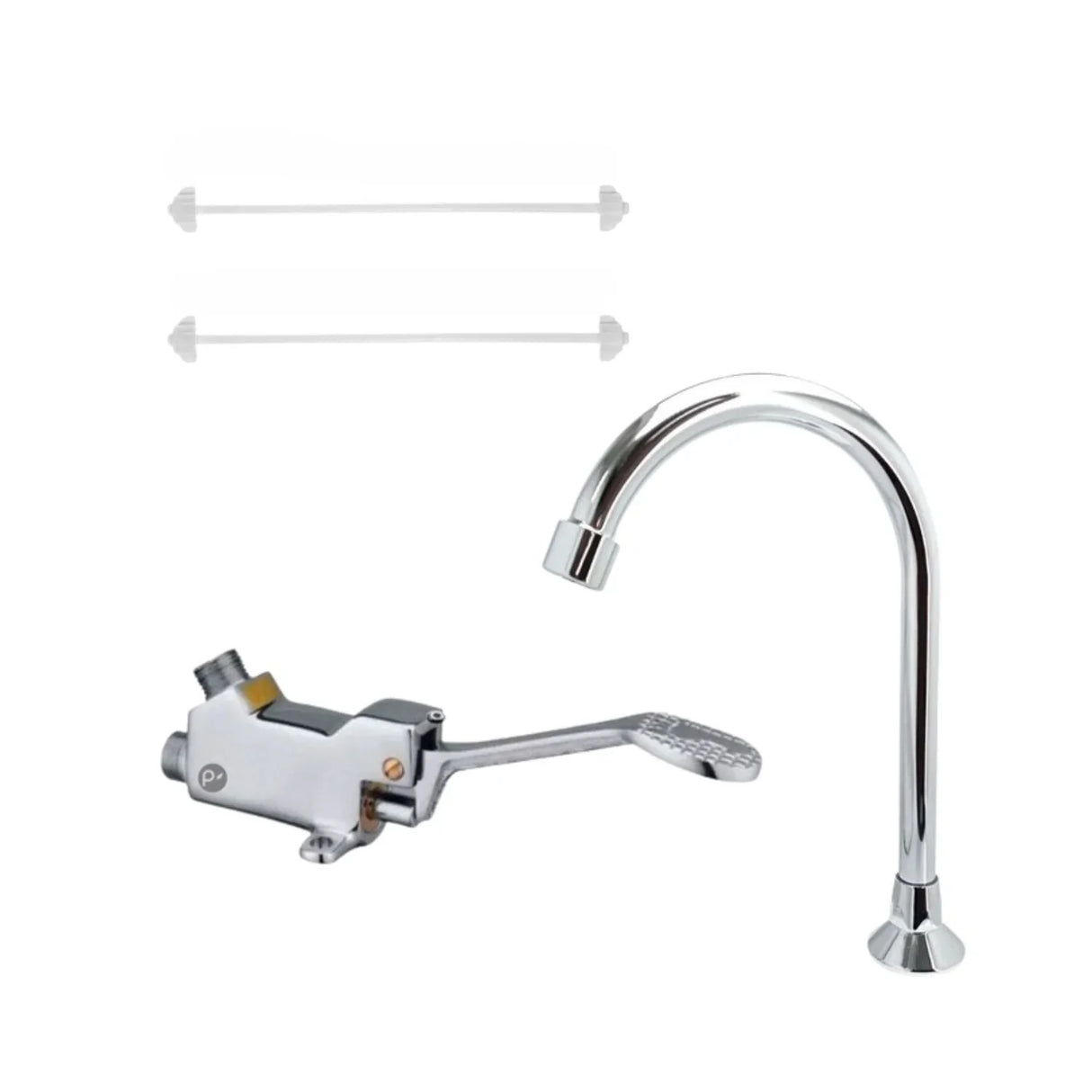 Kit Valvula Pedal: Con Cuello y Mangueras