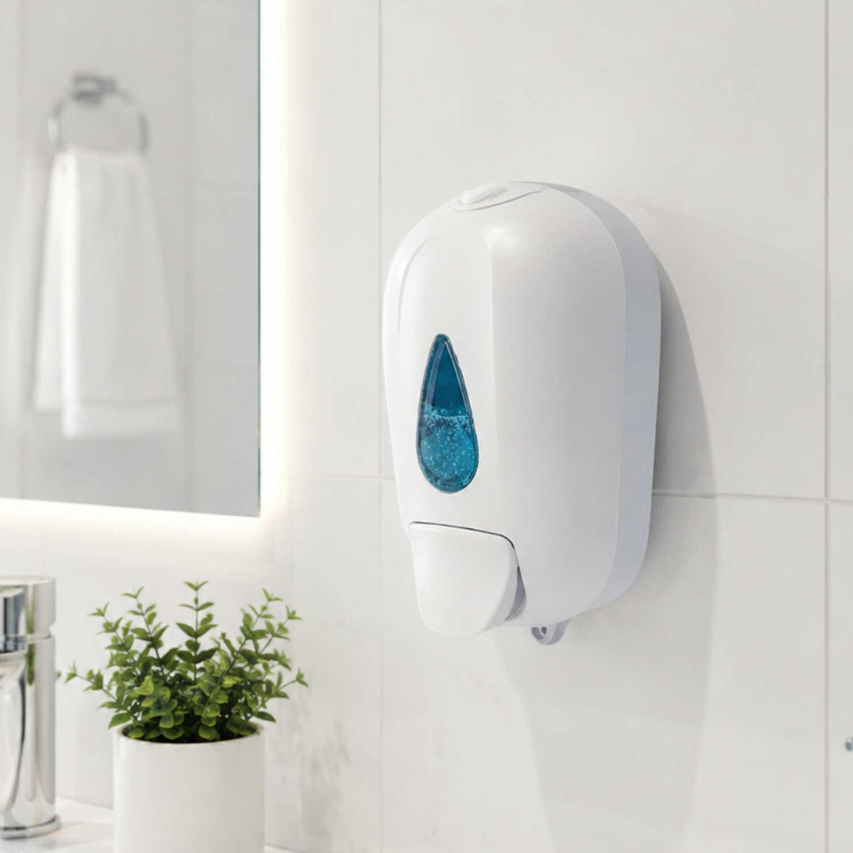 Dispensador De Jabón Líquido Sistema Anti Goteo