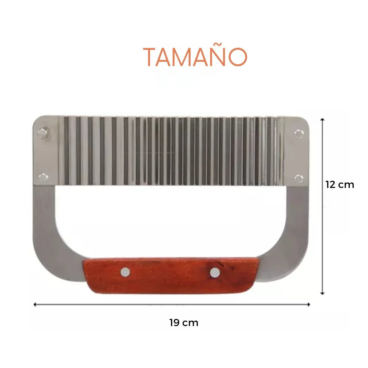 Cortador Multiusos Ondulado De Lujo Alta Calidad.