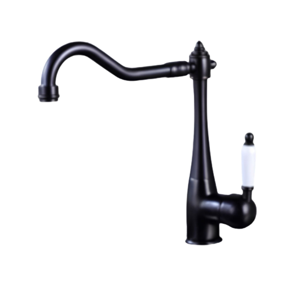 Grifería Lavaplatos Fenix Negro 26.5 cm Alto