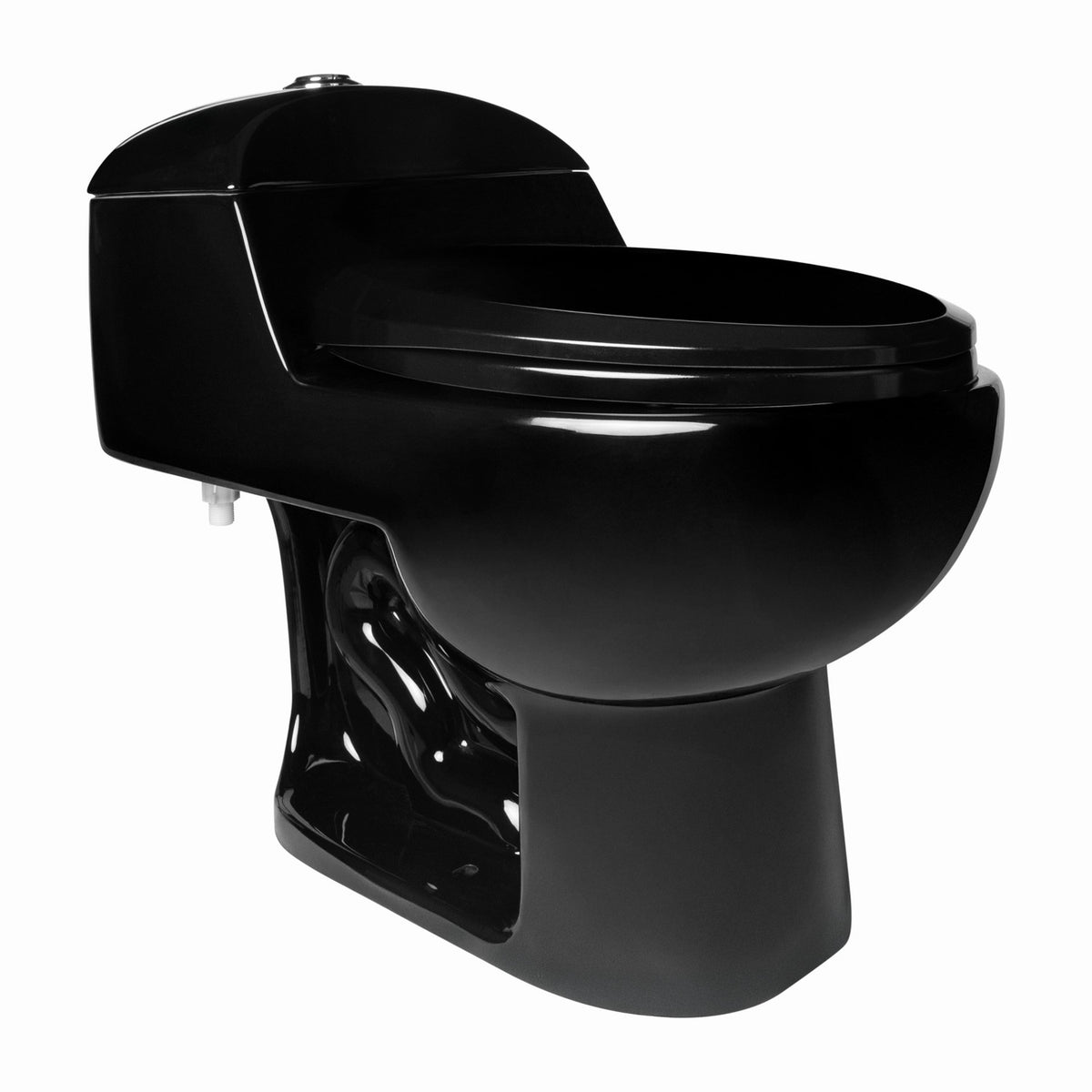 Sanitario One Piece Negro Brillante 67 × 40 × 60 cm — vista 2