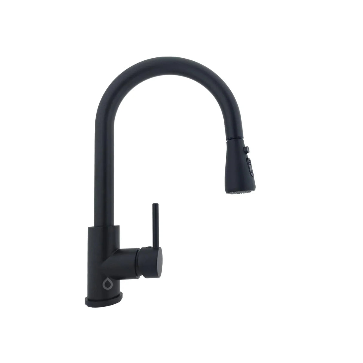 Grifo Monocontrol Lavaplatos Out Matte Cuello Curvo