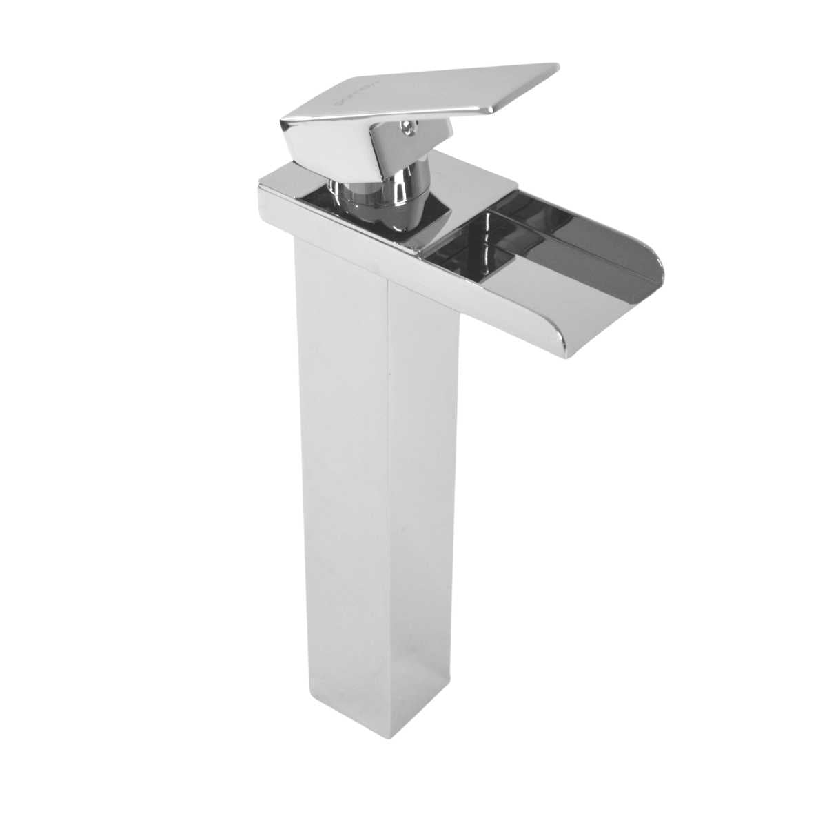 Grifería Monocontrol Lavamanos Alto Cascada Cromado 29 cm