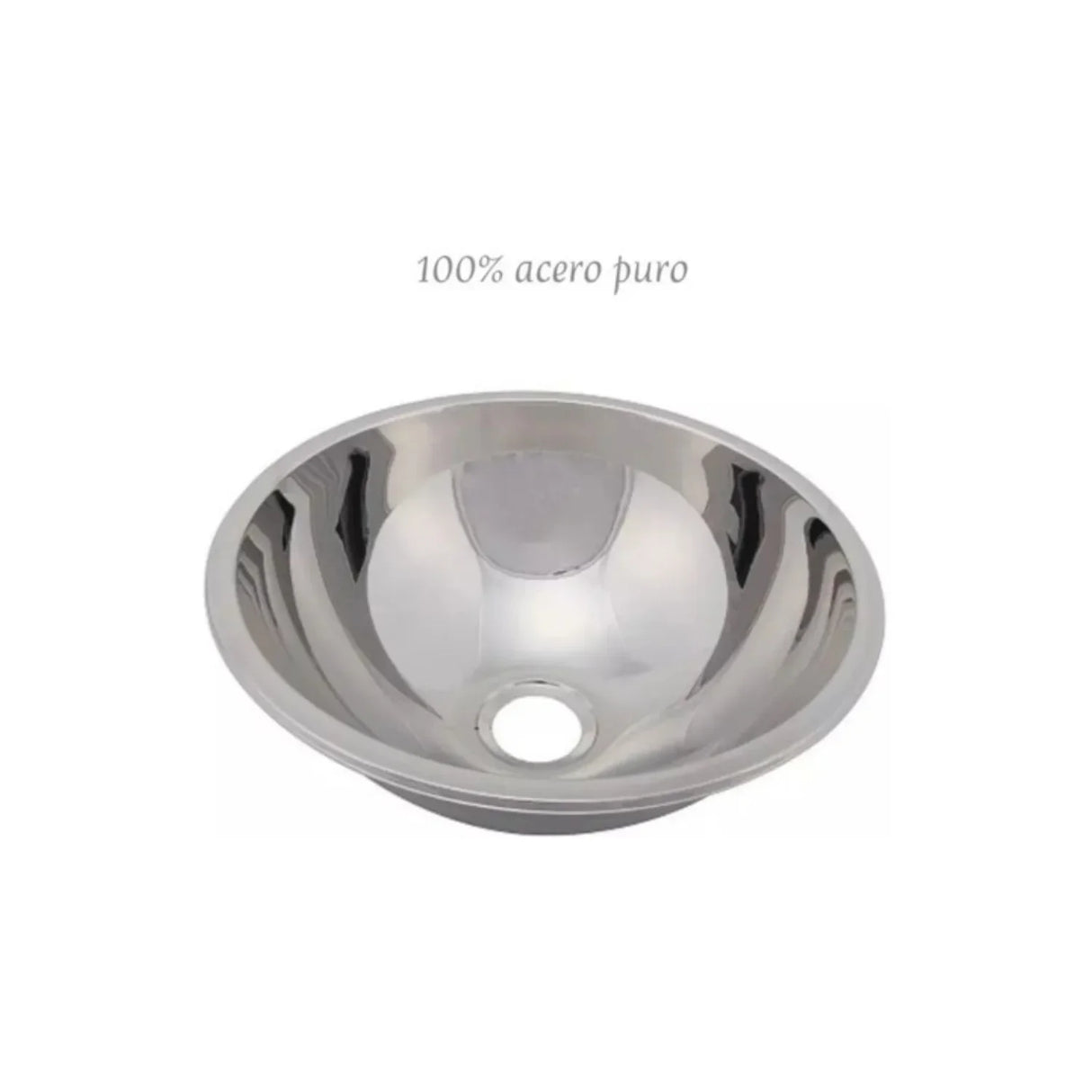 Lavamanos Poceta Acero Inoxidable Brillante