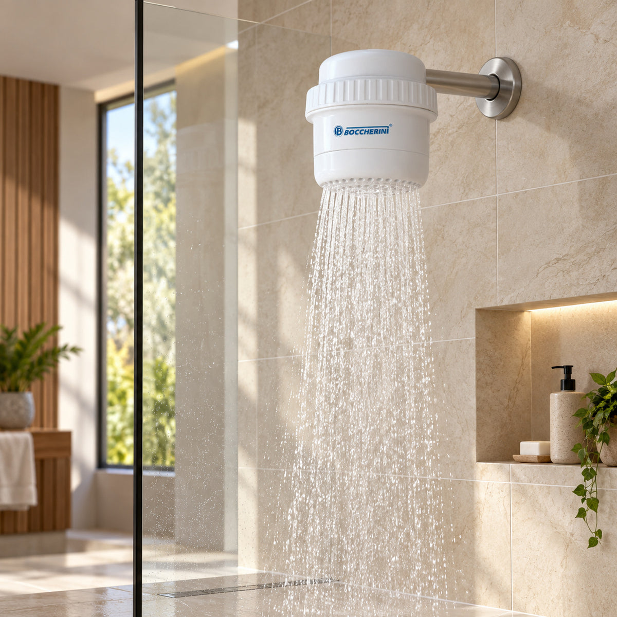 Ducha eléctrica Maxi blanca sin miniducha 02