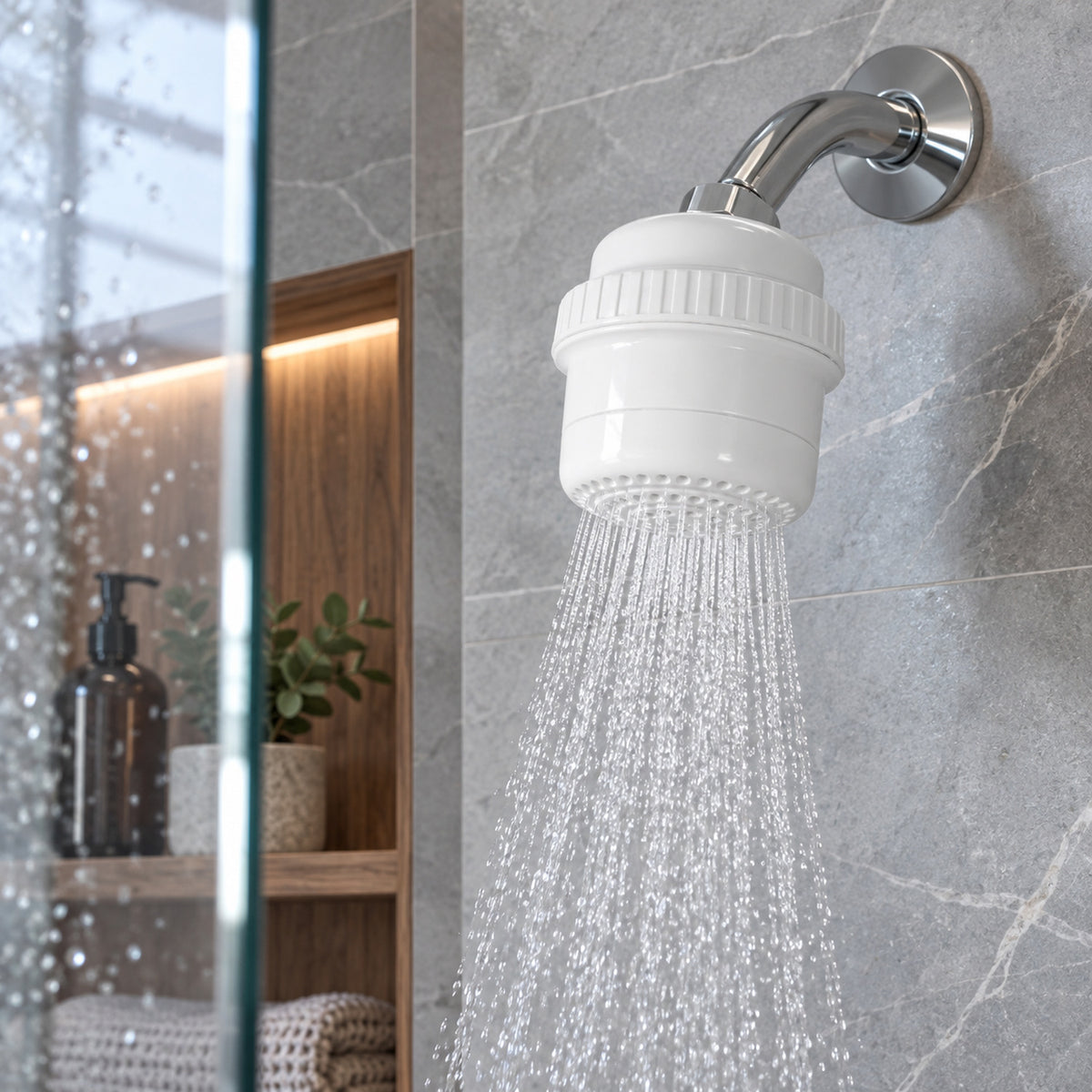 Ducha Eléctrica Maxi Blanca Sin Miniducha 220 V, 16,65 cm imagen 2