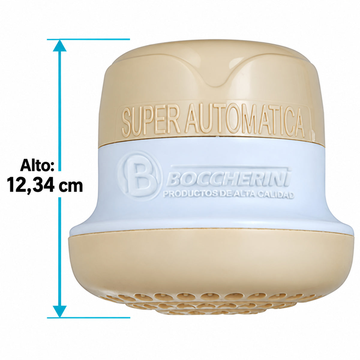 Medidas verificadas de Ducha Eléctrica Gold Superautomática Beige 110 V Sin Miniducha