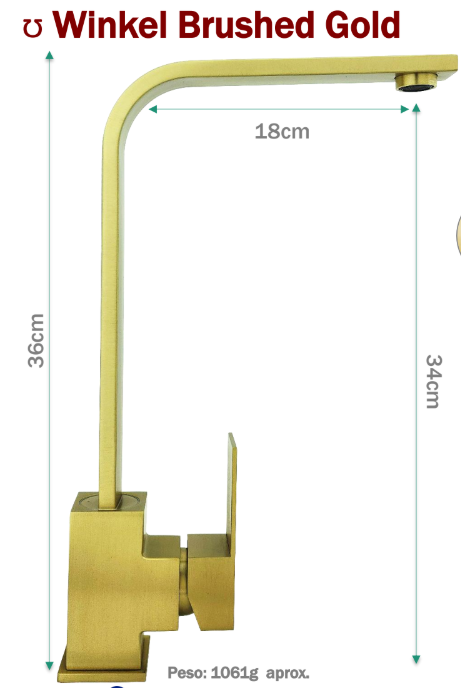 Griferías Monocontrol Lavaplatos Winkel
