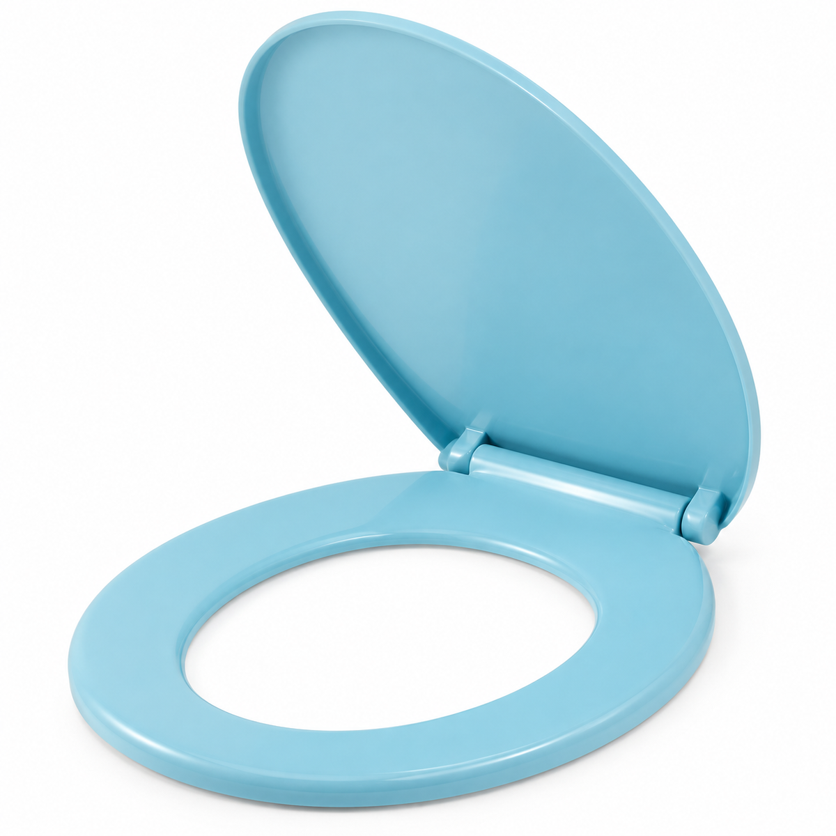 Tapa Asiento Ergonómica Celeste Para Sanitario — producto