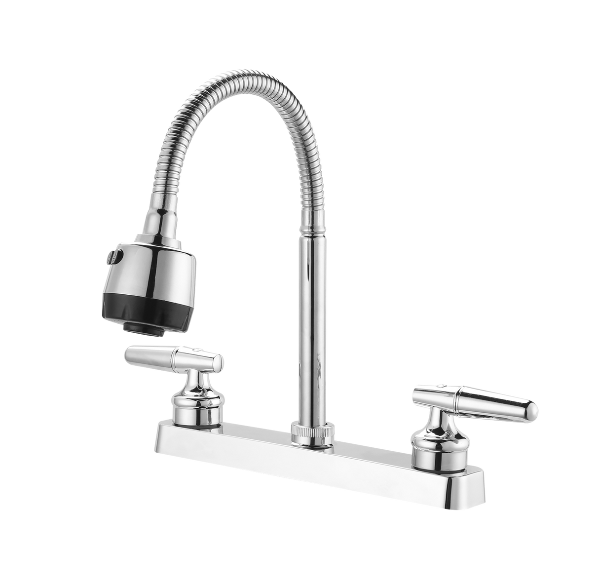 MEZCLADOR LAVAPLATOS 8" CUELLO FLEXIBLE/METALICO MANIJA/PALANCA