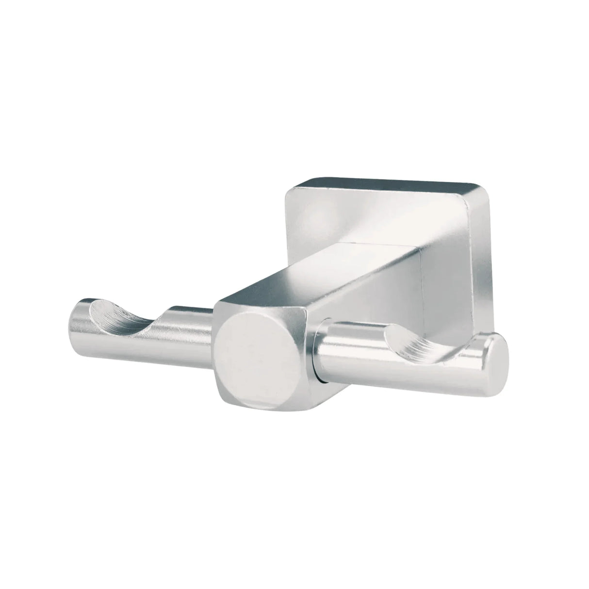 Perchero Doble Cromado de Aluminio