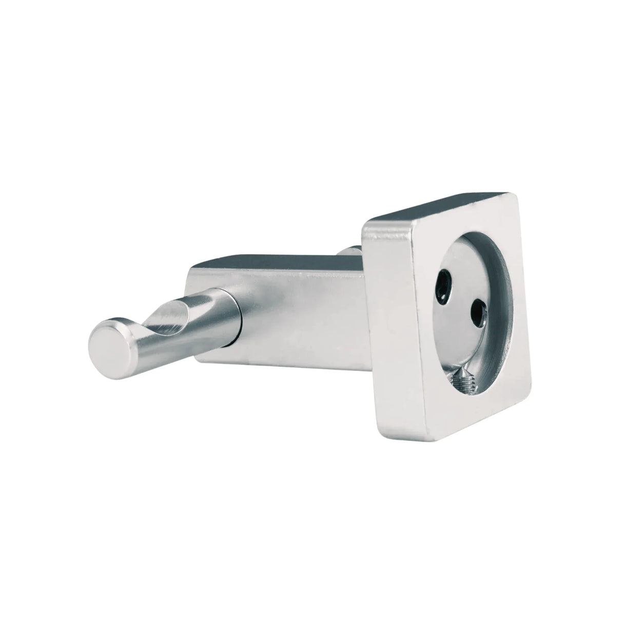 Perchero Doble Cromado de Aluminio